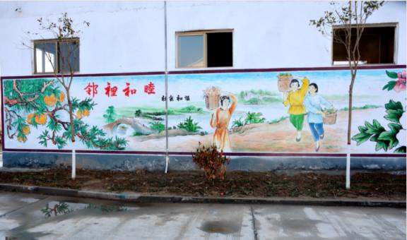 江津乡镇文化墙 乡风文明焕发新活力
