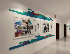 江津企业文化墙用什么材料好？